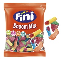 Saco de gomas com pica-pica - Fini Sour Booom Mix - 500 gr