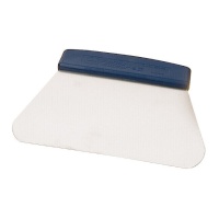 Raspador flexível de aço inoxidável 19 x 14,5 cm - Dekora