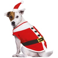 Fato de Pai Natal para cão