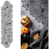 Tapete de mesa em teia de aranha 28 cm - 2,75 m