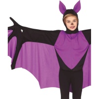 Fato de morcego para crianças