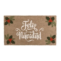 Tapete de Natal com azevinho
