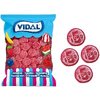Euros de goma com pica pica - Vidal - 1,5 Kg