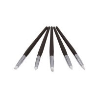 Pincéis de silicone para modelação - Pastkolor - 5 unid.