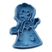 Cortador chibi Frozen Elsa - Cuticuter