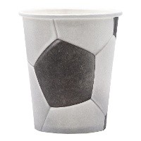 Copos de Balão Futebol Clássico - 6 unidades