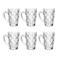 Chávena de café diamante 110 ml - 6 unidades