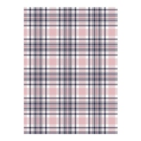 Papel cartão com quadrados cor-de-rosa e azuis 32 x 43,5 cm - Artis decor - 5 unidades
