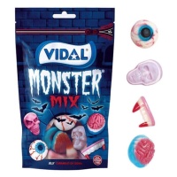 Saco de gomas monstro Halloween - Vidal - 180 gramas