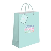 Saco de oferta Amiga somos muy top 23 x 18 x 10 cm - DCasa