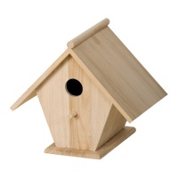 Grande casa de madeira para pássaros