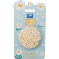 Sprinkles de margaridas brancas de 25 gr - PME
