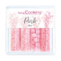 Kit de granulado rosa 68 gr - Scrapcooking