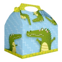 Caixa de cartão crocodilo - 12 unid.