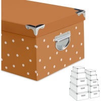 Caixa rectangular com toupeiras - DCasa - 10 unidades