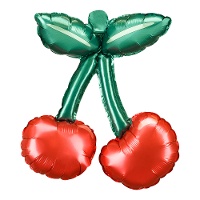 Balão de Cereja de 28 x 31 cm - 3 unidades
