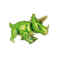 Balão dinossauro verde 90 x 55 cm