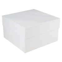 Caixa para bolos quadrada 33 x 33 x 15,2 cm - 25 unidades