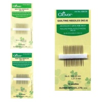 Agulhas extrafinas para quilting - Clover - 15 unid.