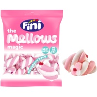 Nuvens recheadas cor-de-rosa torcidas - Fini Magic Twist - 150 gr