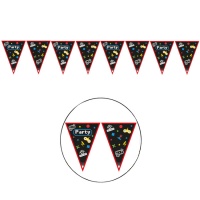 Galhardete para festa de videojogos 2,3 m