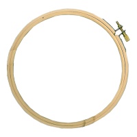 Bordado circular de 18 cm - Duna