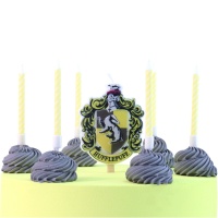 Velas Hufflepuff - 6 unidades