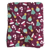 Manta de Natal divertida de 1,50 x 1,25 m