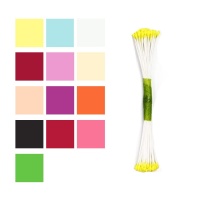 Estames médios para flores - PME - 50 pcs.