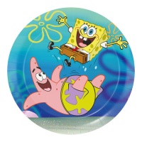 Pratos SpongeBob SquarePants 18 cm - 8 unid.