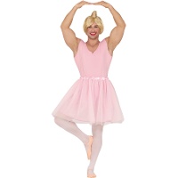 Fantasia de bailarina rosa para homem