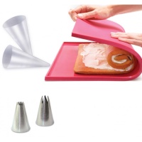 Kit para um bolo de braço de cigana - Scrapcooking - 5 peças