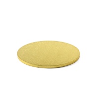 Suporte para bolos 30,5 x 30,5 x 1,2 cm banhado a ouro