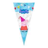 Sacos de porco Peppa Pig goody - 100 pcs.