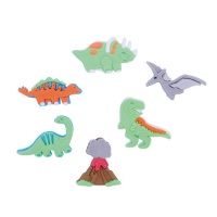 Bonecos de Dinossauro - PME - 6 unid.