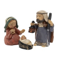 Figuras do Presépio de Natal - 3 peças