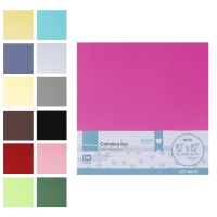 Cartolina lisa 30,5 x 30,5 cm - Artis decor - 50 unid.