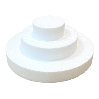 Círculos de cortiça de 10, 18 e 28 cm - 3 peças.