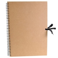 Álbum kraft com folhas A3 kraft 32,5 x 43,5 cm - Artemio - 1 unidade