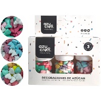 Kit de sprinkles do mundo de fantasia de 30 gr - Azucren - 3 unidades
