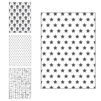 Pasta de emboss em 2D Push de 12,7 x 17,8 cm - Misskuty