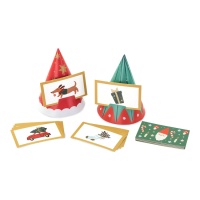 Jogo de cartas de adivinhação de Natal