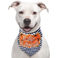 Cachecol de Feliz Dia das Bruxas para animais de estimação
