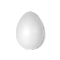 Base de esferovite com a forma de um ovo de Páscoa 7 cm - Pastkolor