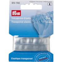 1 cm de fita elástica transparente - Prym - 3 m