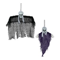 Pendente de Esqueleto com Cabelo de 24 cm - 1 Unidade