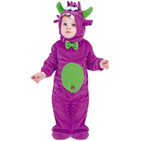 Fato de Monstro Lilás para bebé