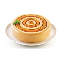 Molde redondo 3D de silicone Cor 20 cm - Silikomart