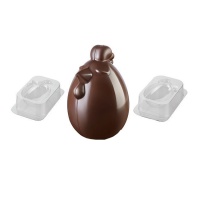 Molde 3D Lady Cocca de chocolate de 28,5 x 15 x 5,8 cm - Silikomart