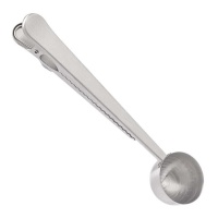 Pinça de cozinha em aço com concha